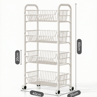 Dimensions: 40cm wide, 25cm deep, 80cm tall