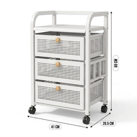 [P8] Rolling Drawer Cart