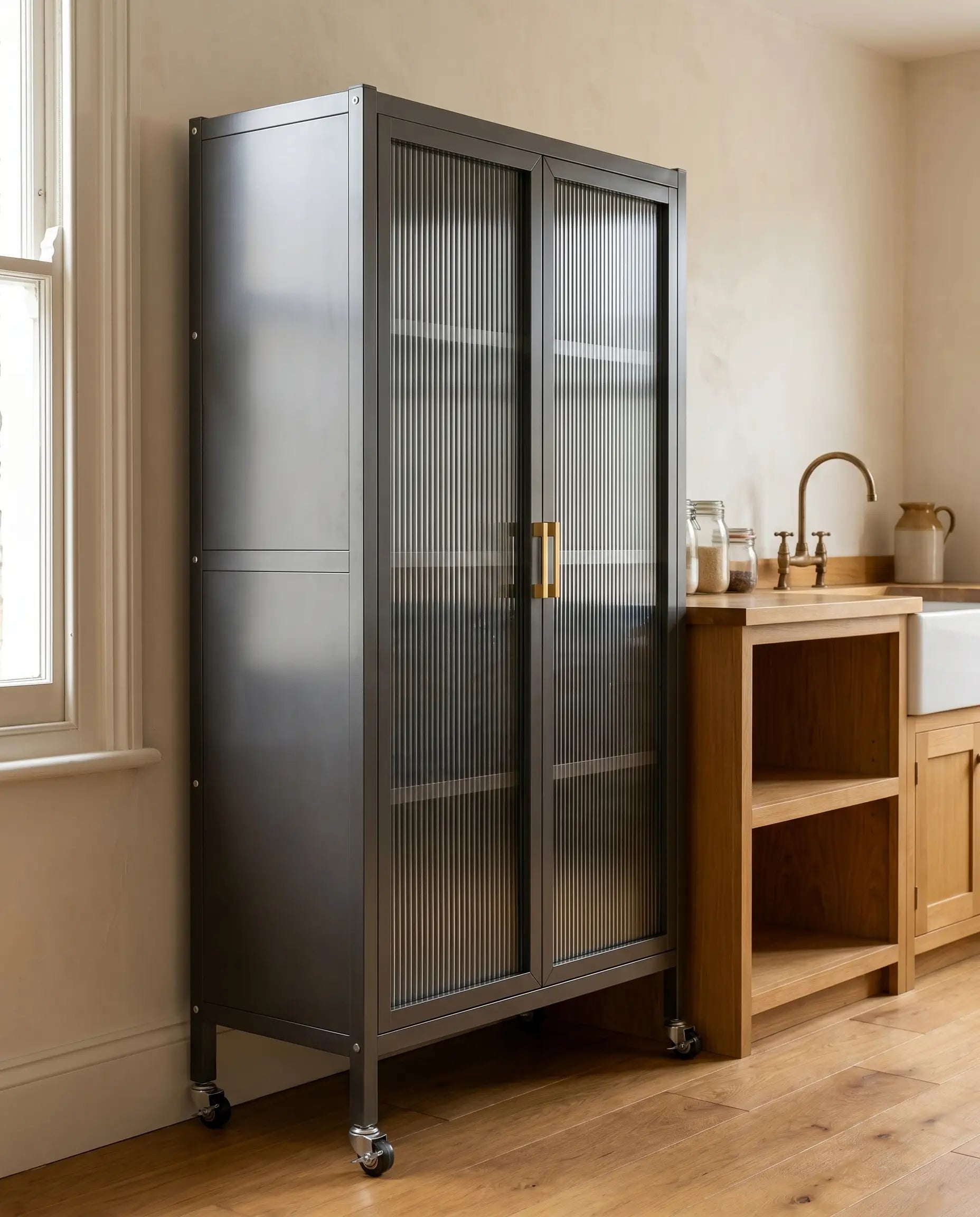Charcoal pantry, Hackney terrace